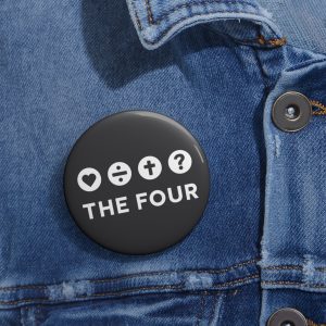 Pin Button - Black